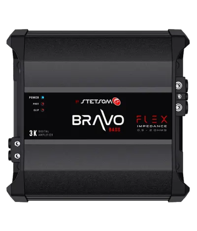 Amplificator auto STETSOM BRAVO BASS FLEX 3K - 1, 1 canal, 3500W