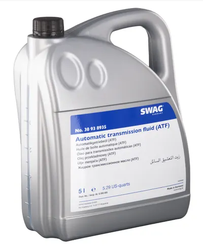 Ulei pentru cutie de viteze automata SWAG ATF 30 93 8935, culoare galben, volum 5 litri 5L