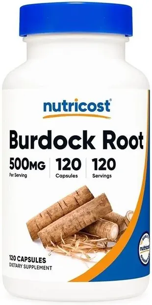 Burdock Root, 500 mg, 120 capsule, Nutricost