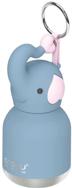 Sticlă termică pentru copii Asobu Bestie - Elephant, 200 ml