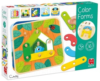 Joc pentru copii Goula - Forme, culori, numere și litere