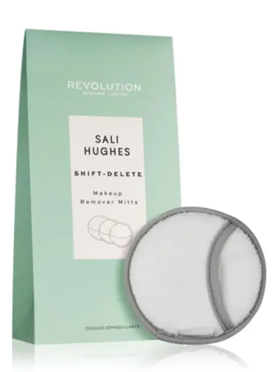 Revolution Dischete demachiante lavabile pentru Make-up 3 buc Sali Hughes Remover Mitts