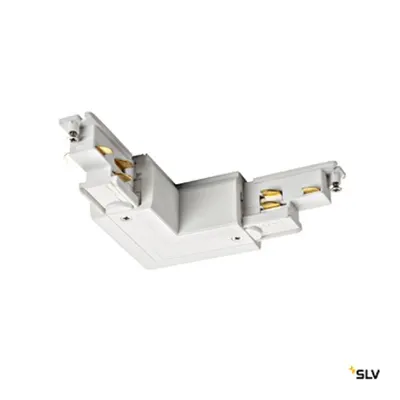 S-TRACK DALI L-conector cu electrod impamant extern, alb