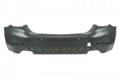 Bara spate, cu locas carlig remorcare, cu locas senzor parcare, numar orificii senzor parcare: 4, cu gauri de sina, grunduit potrivit BMW 5 G30, G31, G38, F90 02.17-04.20