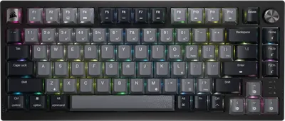Tastatură mecanică Corsair - K65 PLUS, wireless , Linear, RGB , gri