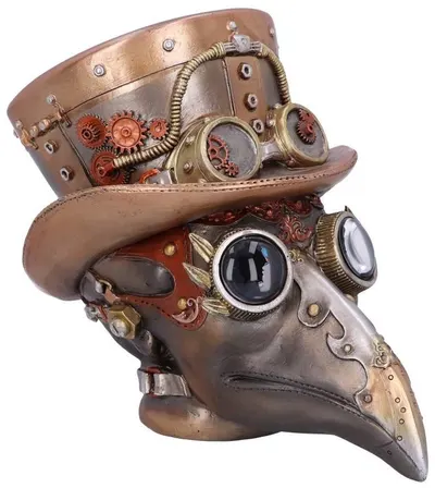Statuetă Nemesis Now Adult: Steampunk - Automaton Apothecary, 20 cm