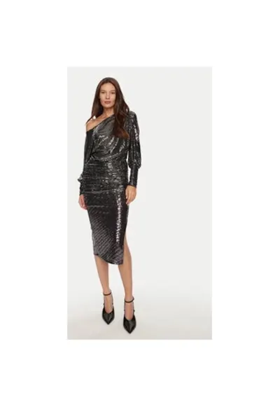 Rochie dama - 304912870 - Poliamida - 46934 - Negru