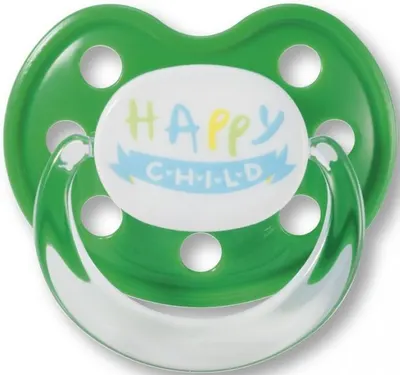 Baby Nova Suzetă din silicon pentru bebeluși, verde