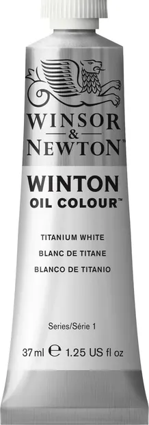 Winsor & Newton Winton - Alb de titan, 37 ml