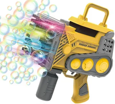 Jucărie pentru copii Raya Toys - Pistol pentru baloane de săpun cu lumini