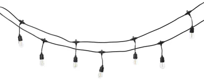 Ghirlandă de grădină luminoasă elbulgaria – 10 becuri, 10xe27, IP65, 5 metri
