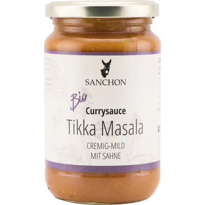 Sos Tikka Masala bio 320ml Sanchon