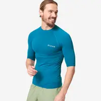 Tricou Anti-UV 100 UPF50+, UV>95% Albastru Bărbaţi