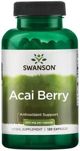 Acai Berry, 500 mg, 120 capsule, Swanson