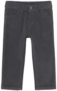 Pantalon pentru copii Mayoral - Croială clasică, gri, 12 luni
