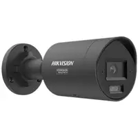 Camera IP 4K HIKVISION DS-2CD2087G3-LI2UY-2.8mm-BLACK, 8MP, lentila 2.8mm, Smart Hybrid Light 40m ColorVu3, POE, microfon, difuzor, slot card, IP67