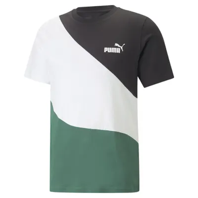 Tricou Puma Power Cat Verde