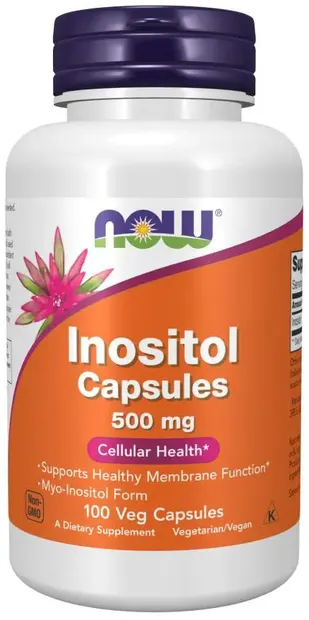 Inositol, 500 mg, 100 capsule, Now