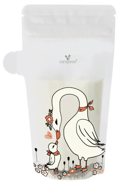 Pungi pentru depozitarea laptelui matern Cangaroo - MilkHaven, 30 x 200 ml