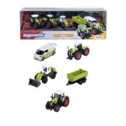Majorette Class Set 5 Vehicule Agricole Metalice Farm 7. 5cm