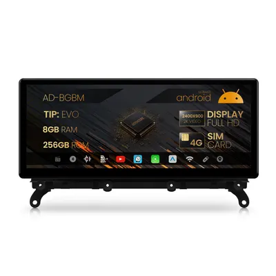 Navigatie BMW X3 F25 X4 F26 (2017+), Varianta EVO, Android 13, BM-Octacore 8GB RAM + 256GB ROM, 12.3 Inch - AD-BGBM12008EV+AD-BGRKITBM012