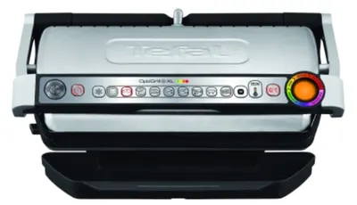 Grătar Tefal - Optigrill+ XL, GC724D12, 2000W, antiaderent, gri
