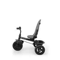 Tricicleta pentru copii KinderKraft Aston 2 Plus Grey, rotatie 360, maner reglabil, greutate admisa 25 kg