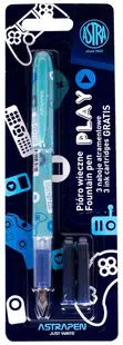 Stilou Astra - Play, cu 3 rezerve, sortiment