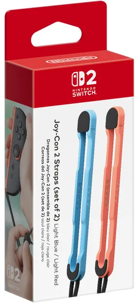 Nintendo Switch 2 Joy-Con Straps - roșu/albastru