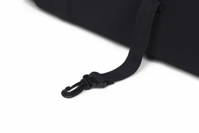 Port bebe Easy Go Echo Carrier, cu intaritura si manere pentru transport, cu husa de picioruse si capotina, dimensiune 75 x 30 x 20 cm, Ebony Black