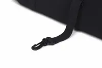 Port bebe Easy Go Echo Carrier, cu intaritura si manere pentru transport, cu husa de picioruse si capotina, dimensiune 75 x 30 x 20 cm, Ebony Black