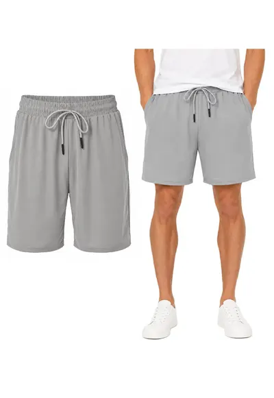 Pantaloni scurti cu talie ajustabila