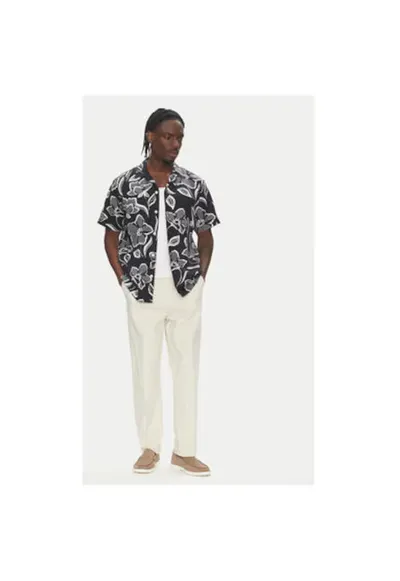Camasa barbati 30-203707 - Lyocell - Negru - Negru
