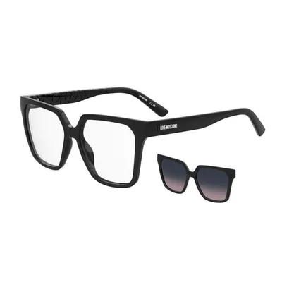 Rame ochelari de vedere dama Love Moschino clip-on MOL688/C QFU
