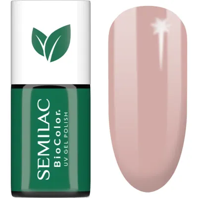 Semilac UV Hybrid BioColor unghii cu gel folosind UV / lampă cu LED culoare 715 Yoga On Sand 7 ml