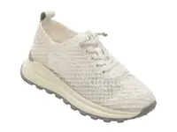 Pantofi GRYXX albi, WM01, din material textil