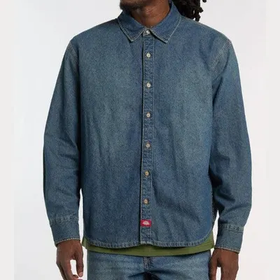 Cămașă Dickies Denim Ușor Khaki