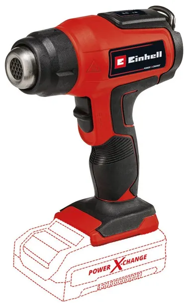 Pistol cu aer cald cu acumulator Einhell - Power X-Change, TE-HA 18 Li, Solo