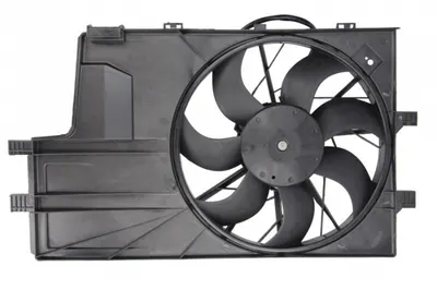 Ventilator radiator (cu carcasa) potrivit MERCEDES A (W168) 1.4-2.1 07.97-08.04