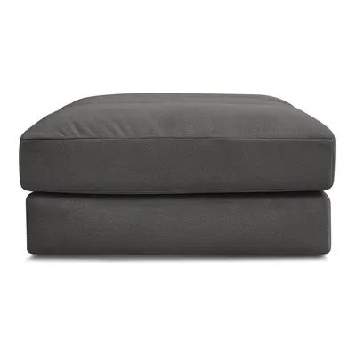 Taburet negru cu tapițerie din catifea Sierra – Bobochic Paris