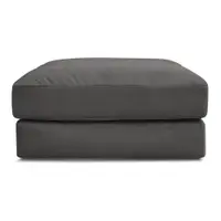 Taburet negru cu tapițerie din catifea Sierra – Bobochic Paris