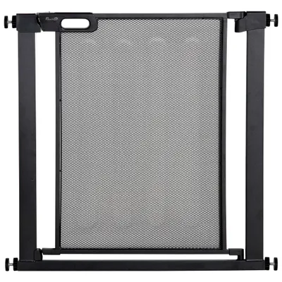PawHut Poarta de Siguranta Reglabila 76–103 cm pentru Usi/Scari – Negru | Aosom Romania