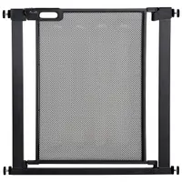 PawHut Poarta de Siguranta Reglabila 76–103 cm pentru Usi/Scari – Negru | Aosom Romania