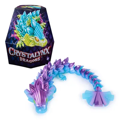 Figurină de acțiune Spin Master CrystaLynx - Dragons, 23 cm, sortiment