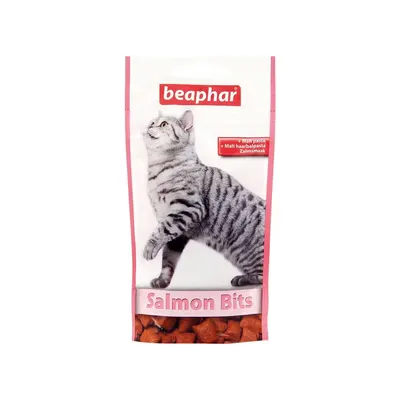 Recompense Pisici, Beaphar Snack Cat Pernute cu Somon, 35 g