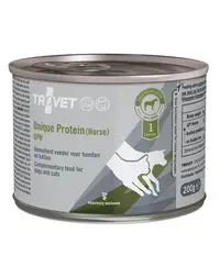 TROVET Unique Protein Horse UPH pentru caini si pisici 200 g monoproteica, carne de cal