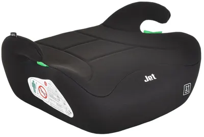 Inaltator scaun auto Moni - Jet, i-Size, 125-150 cm, negru