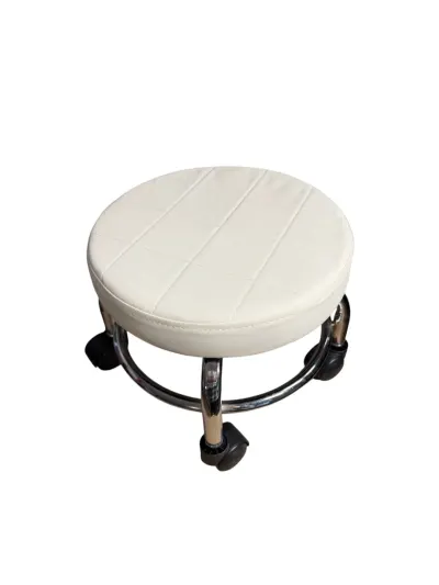 Scaun de Pedichiura pe role | Rotire 360, Dimensiuni 34x26,5x5,5 cm