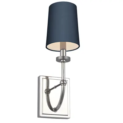 Felixstowe 1 Light Wall Light – Breton Shade