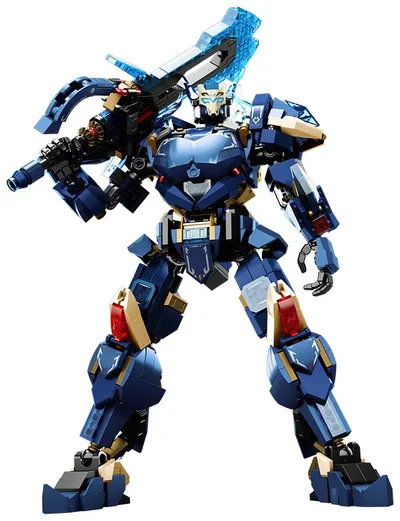 Constructor Sembo Block - Qinglong Mecha, 821 piese